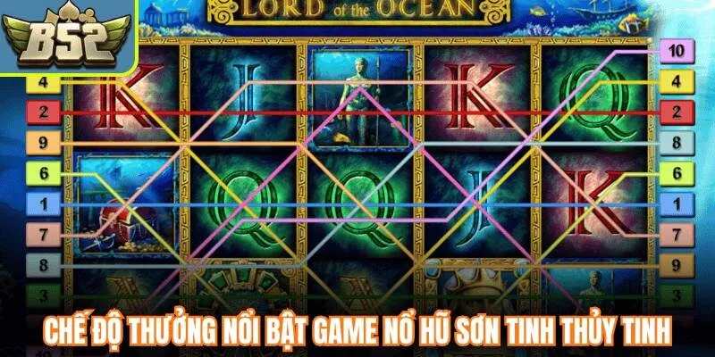 Chế độ thưởng nổi bật game nổ hũ Sơn Tinh Thủy Tinh