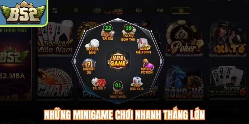 Những minigame chơi nhanh thắng lớn