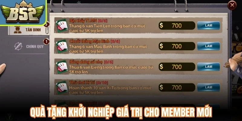 Quà tặng khởi nghiệp giá trị cho member mới